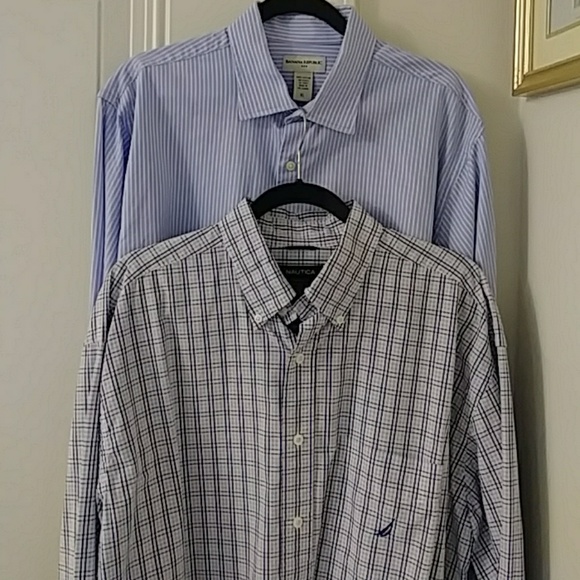 MENS BUTTON DOWN SHIRTS SIZE XL - Picture 2 of 8